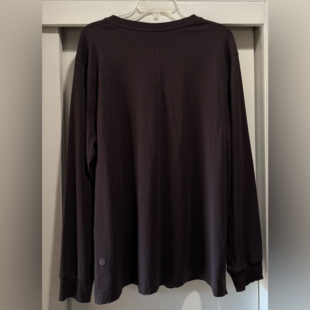 LULULEMON women’s All Yours Organic Cotton Long-Sleeve Shirt